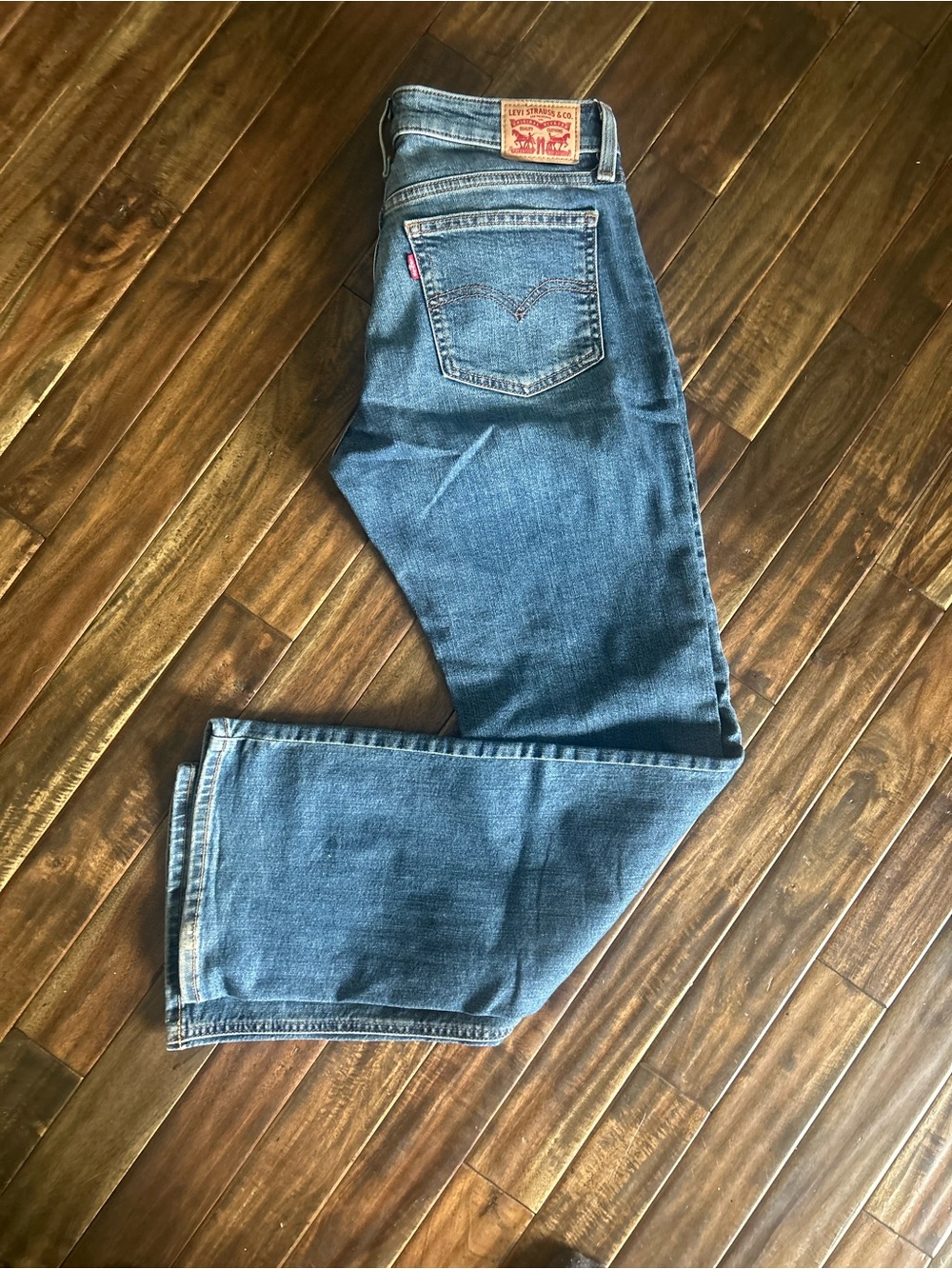 Levi's Men's Blue Bootcut Jeans